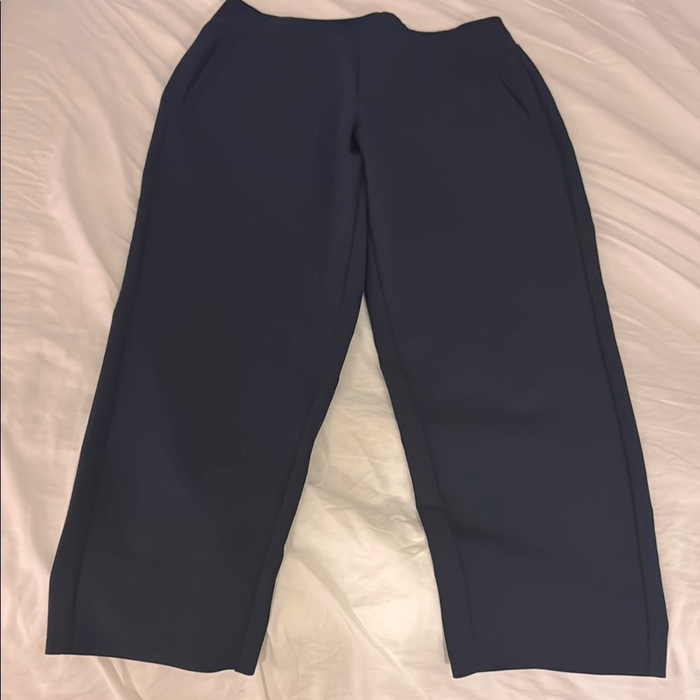 Athleta Endless Pant size 12 navy blue like new
